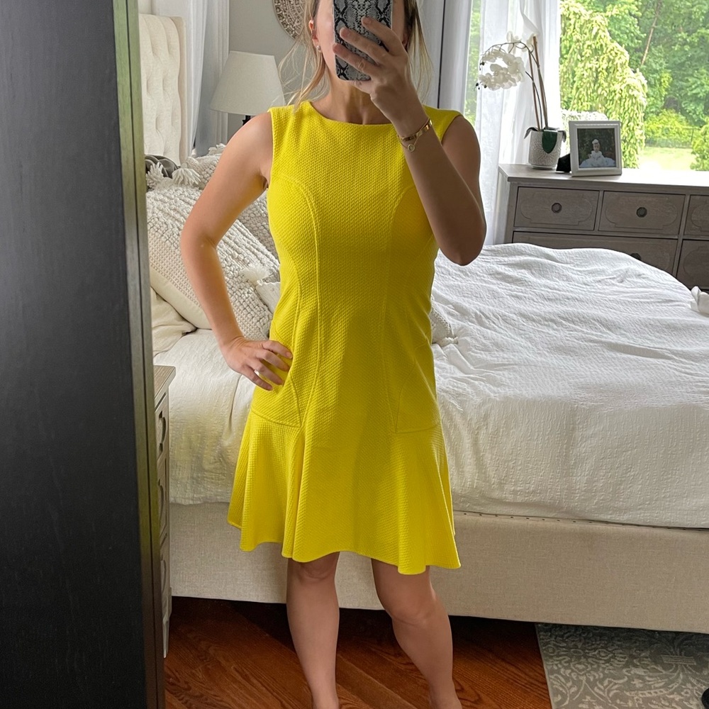 Betsey Johnson yellow dress